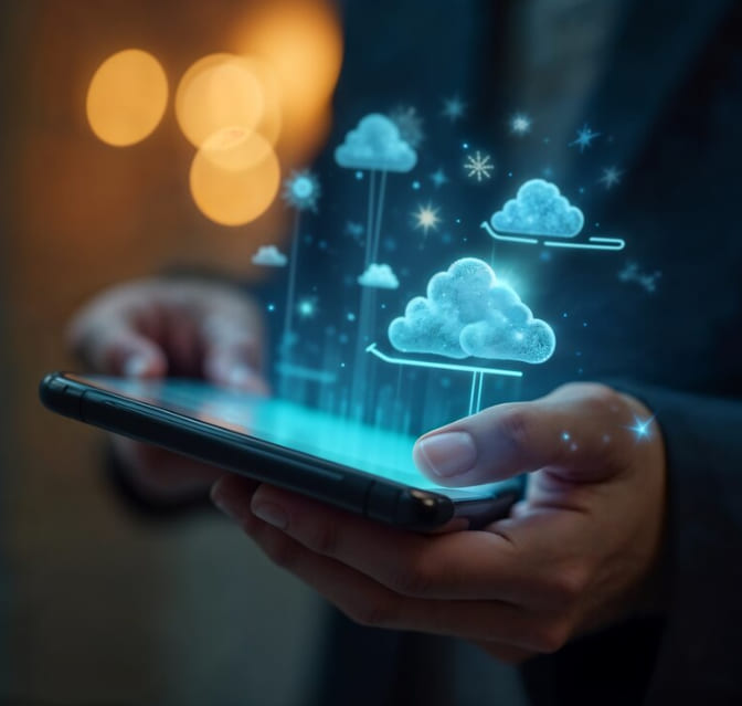 Storage Locks Cloud Support Illustration